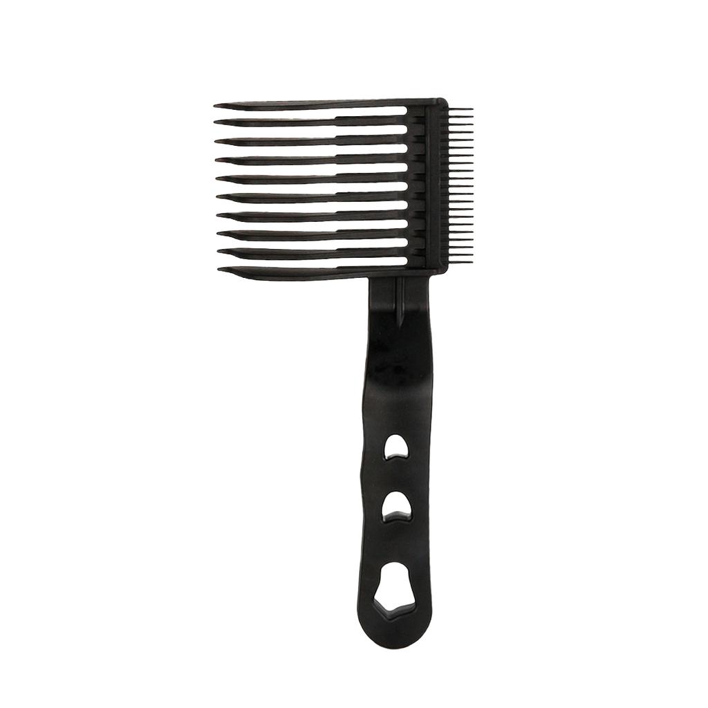 Herren Trimm- und Schiebekamm Handgehalten Friseursalon Spezifisch Schneidebereich Kamm Stylingkamm Doppelzweck Haarstyling-Werkzeuge