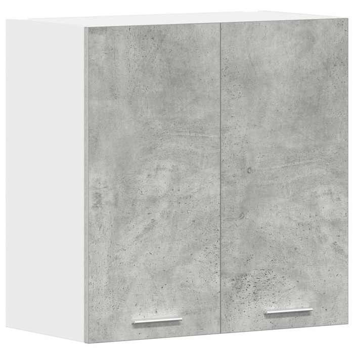 VidaXL Armoire murale cuisine gris béton 60x31x60 cm bois d'ingénierie, meuble mural de cuisine, armoire pour mur de 861228
