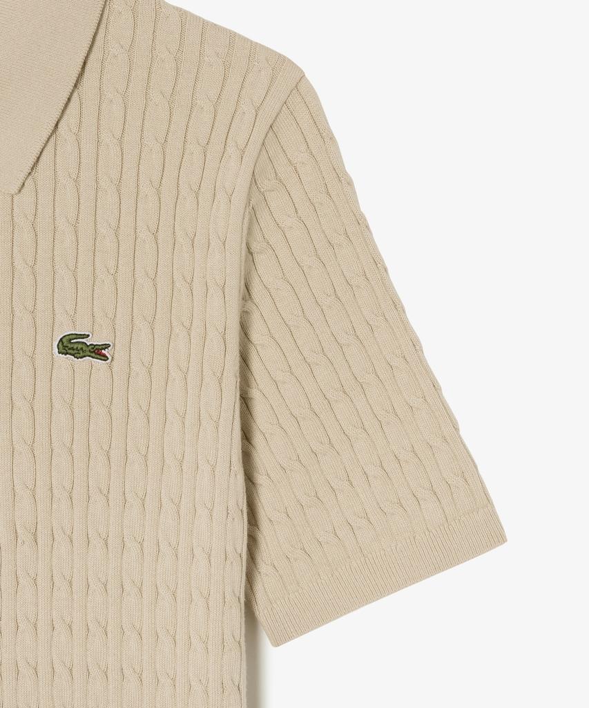 LACOSTE Women'S Cable Sweater Polo Shirt Pf607E-56G 02S
