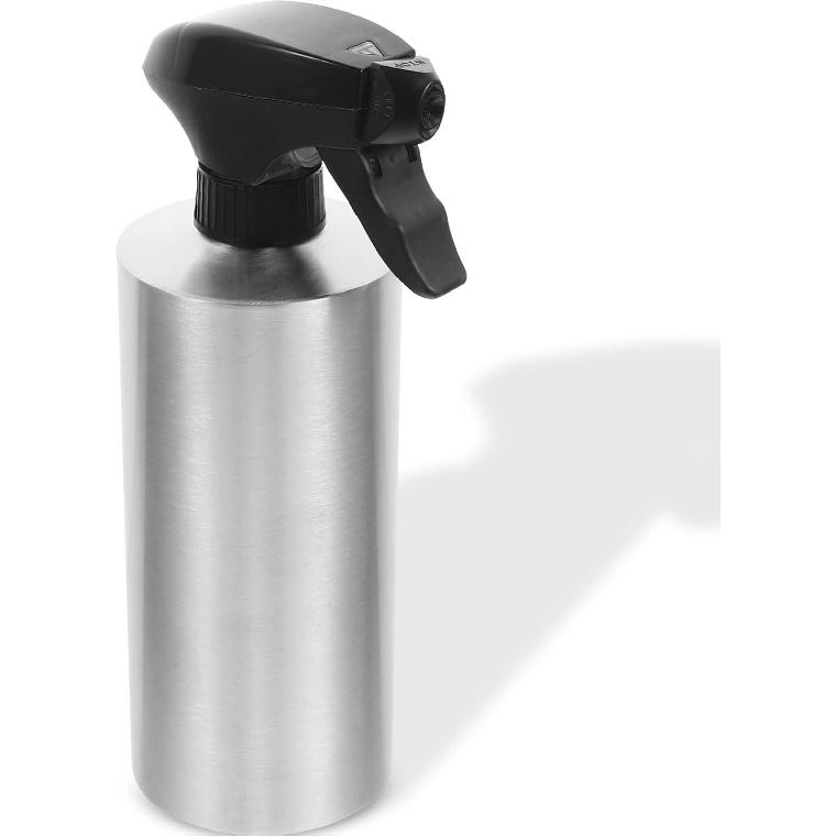 Bottle Stainless Steel Continuous Spray Bottle Spray Bottle Refillable Plant Mister Sprayer Bottle for Hair Styling Garden Misting Skin Care, 550ML