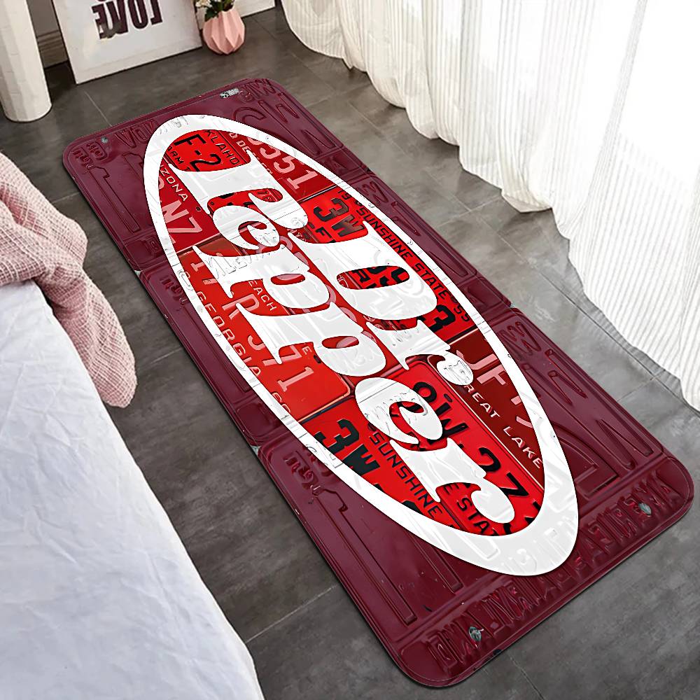 D-Dr Pepper Entrance Door Mat Nordic Style Bedroom Living Room Doormat Home Balcony Anti-Slip Modern Home Decor