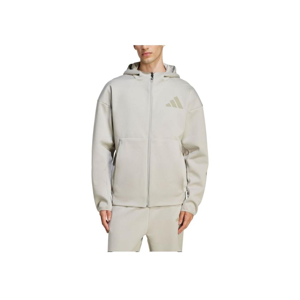 Adidas Z.N.E. M FZ Sports Fitness Logo Long Sleeve Hooded Jacket Men jackets JW4720