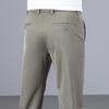 Summer mulberry silk high elastic casual pants youth versatile straight slim casual pants men's thin comfortable casual pants men's