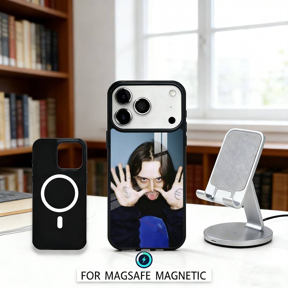 Estonia T-Tommy Cash Phone Case Magnetic For iPhone17 16 15 14 13 12 Pro Max For Magsafe Wireless Charging Cover