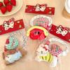 Plush Rabbit Dog Keychain Cartoon Puppy Pendant Bag Charm Lightweight Portable Accessory For Women Girls