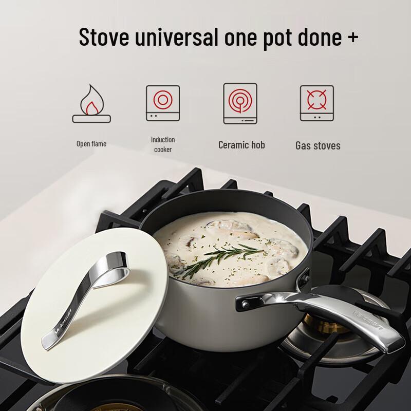Velosan Free Ribbon Series Non-stick Milk Pot