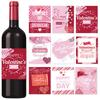 Party Day Valentines Decor Wine Bottle Labels With 36pcs For Romantic Events