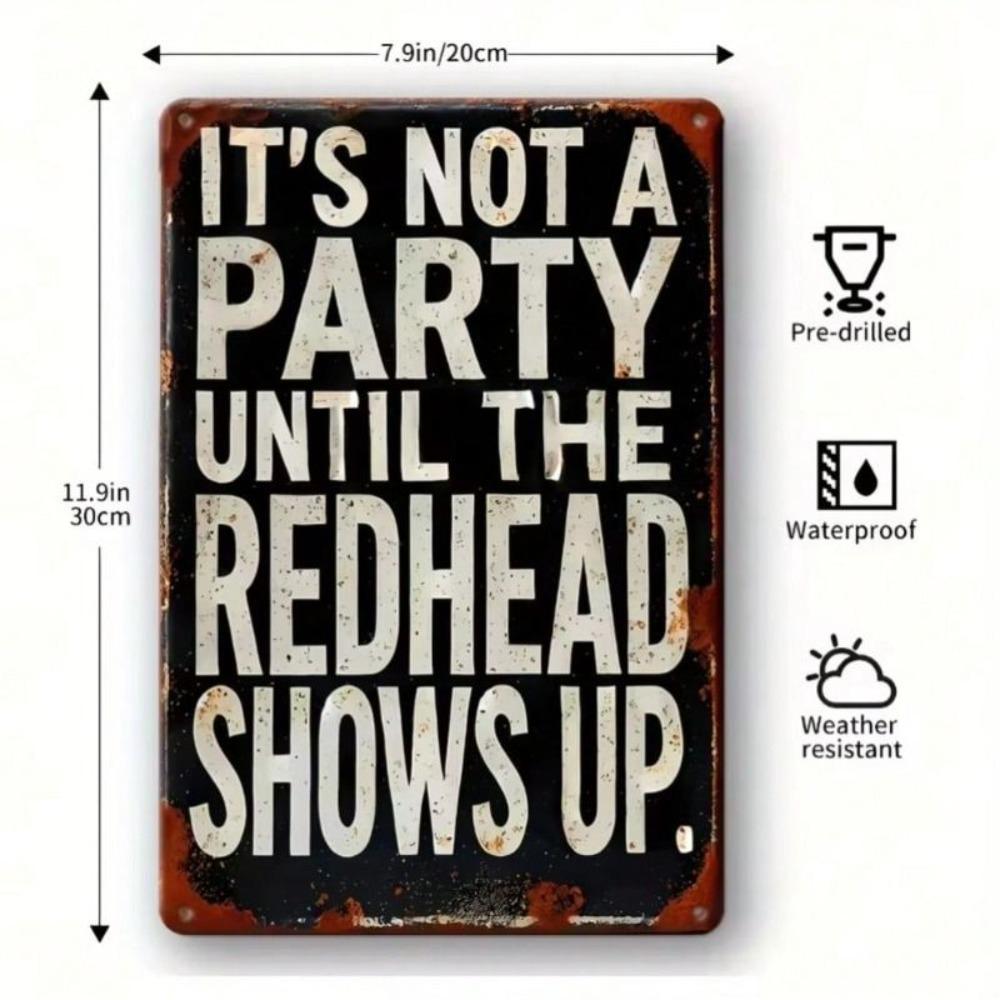 Retro Tin Sign Metal Poster Wall Art Home Decor Vintage