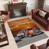 Kw Heavy Trucks Personalized Name Floor Rug Office Rug Suitable for Living Rooms Foyer Outdoor Hallway Anti-slip Rug Anime Office Decor