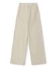 JUN BY JUN K Corduroy Baker Pants_Cream