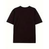 European Size Men's T-Shirt Young Retro Music Theme with Rock Hand Gesture & Microphone Graphic, Vibrant Print, Regular Fit