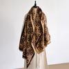 Women Luxury Design Winter Imitation Cashmere Warm Scarves Pashmina Shawl Wraps  Female Thick Blanket Soft Bufanda Foulard Scarf