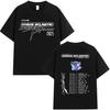Rock Band Chase Atlantic Lost In Europe and UK Tour 2025 T-Shirt Unisex Women Hip Hop Vintage Oversized Cotton T-shirts Streetwear