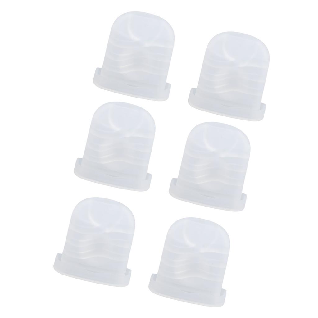 6pcs Silicone Diaphragm Breastpump Accessories Anti Backflow Replacement Diaphragm for S32 Wearable 