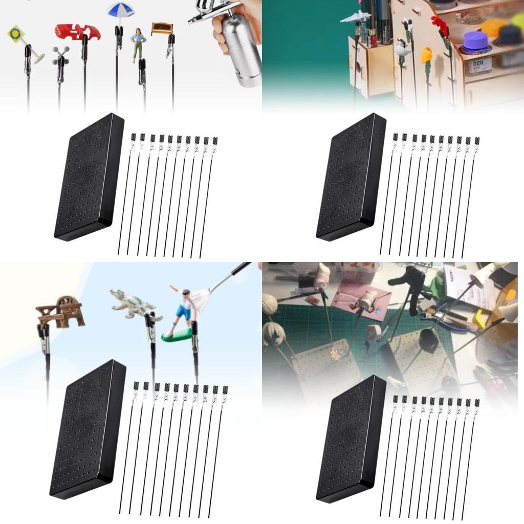 Large Plastic Painting Drying Base For Model Spray Paint With High Stability And Versatility