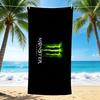 1Pc Monster Energy Drink Beach Towel, Quick Dry, Multi-Use for Beach Pool Gym Yoga Home Travel, Christmas, Halloween, Xmas Gift M928790