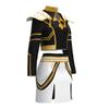 Girls POP Singer Rumi Stage Performance Printing Outfit Halloween Cosplay Costume for Carnival Party Pretend Game Role Playing Dress Up Suit