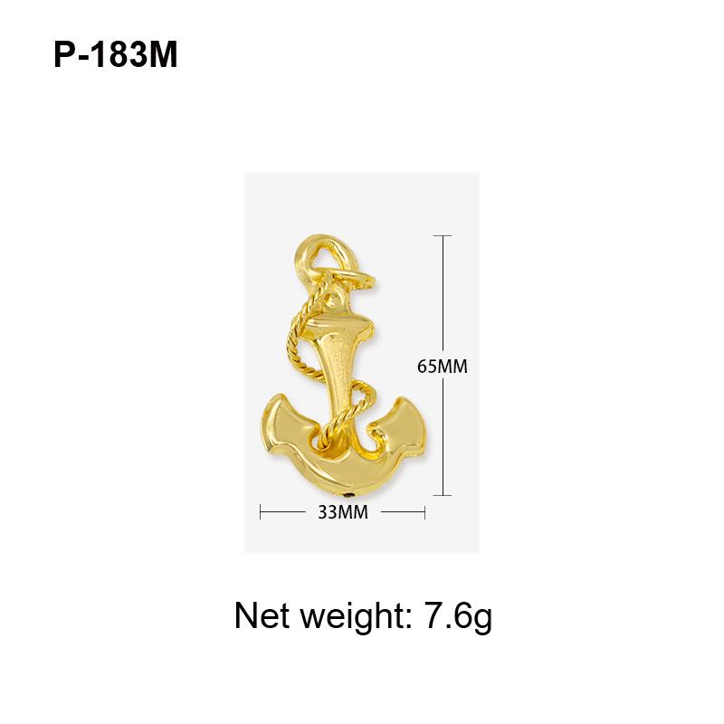 Pendant with Necklace For Women Men 24k Gold Plated Copper 33 Designs Wholesale Fashion Zircon For Daily Wear Anniversary