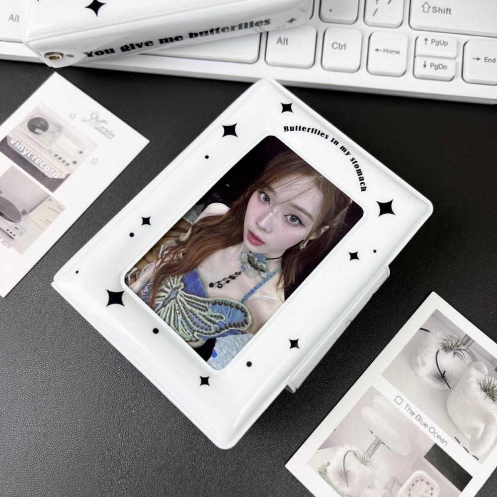 3 Inch Mini Card Album PVC Postcard Book Cute Photocard Binder