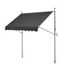 98x47" Patio Awning Retractable Patio Canopy Sunsetter with Crank Handle
