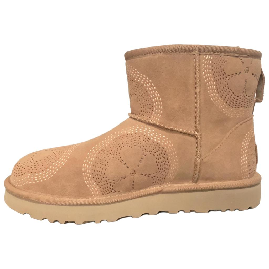 UGG Fashionable Comfortable Versatile Short Snow Boots Women boots Brown 1180010-CHE