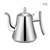 1.0L/1.5L/2.0L Thickened Stainless Steel Teapot Hotel Restaurant Household Induction Cooking Flower Tea Pot