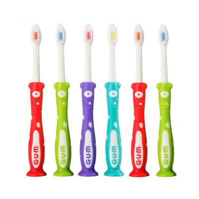 G.U.M Monsterz Kids Toothbrush 6ea