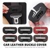 Car Seat Belt Buckle Anti-scratch Protector Cover Safety Seatbelt Lock Buckle Plug Covers For Jeep Cherokee Wrangler JK AJV1