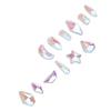 Nail Art Rhinestones Aurora Multipurpose Nail Diamonds for Home Salon Nail Art Schools