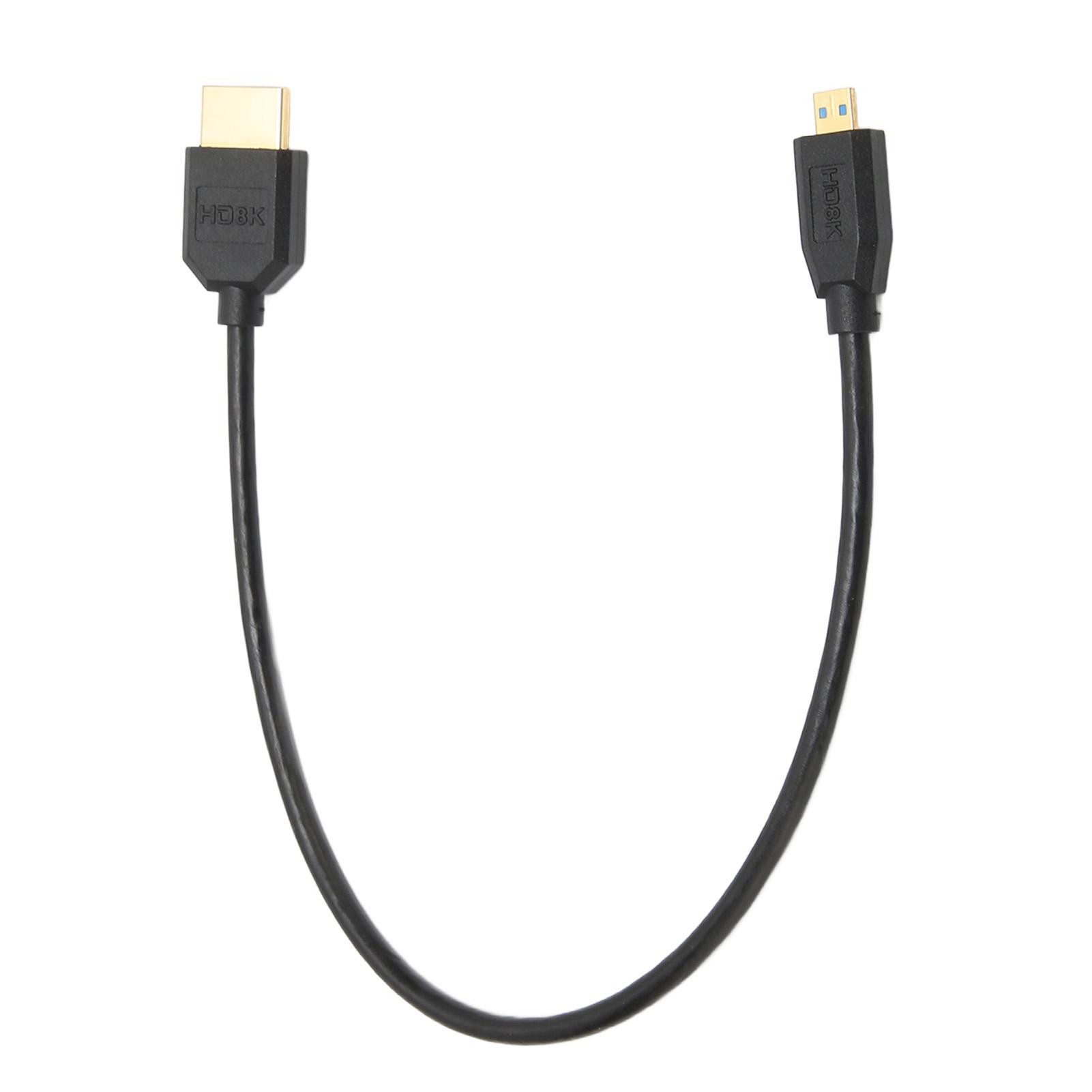 

Micro HD Multimedia Interface Cable 8K 60Hz 48Gbps High Speed HD Multimedia Interface to HD