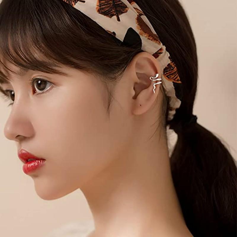 Chic Snake-Shaped Ear Cuff: High-End Retro Design, No Piercing Needed