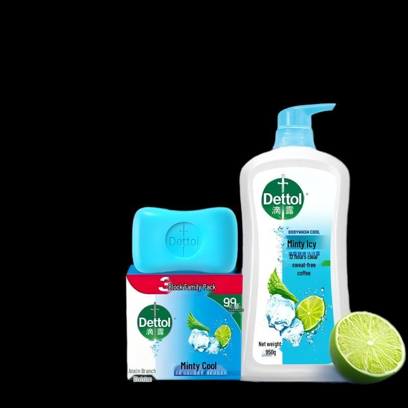 Dettol Summer Mint Refreshing Wash & Care Set