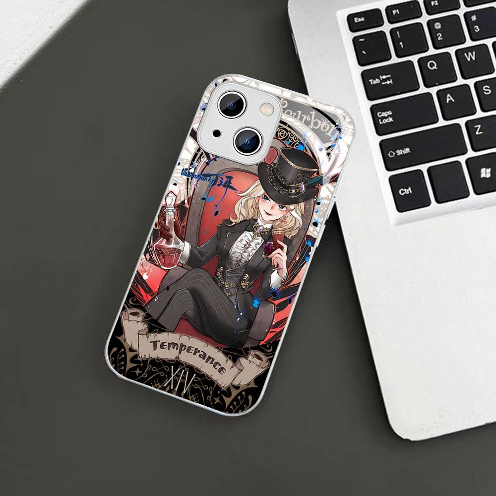 

Horror Game I-Identity V Tarot Cards Tempered Glass For Iphone 14 13 12 11 Pro Mini XS MAX 14Plus X XS XR Cover iphone 13