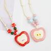Adjustable Cord Necklace with Handcrafted Beads and Playful Pendant, Casual Statement Jewelry for Daily Outfits