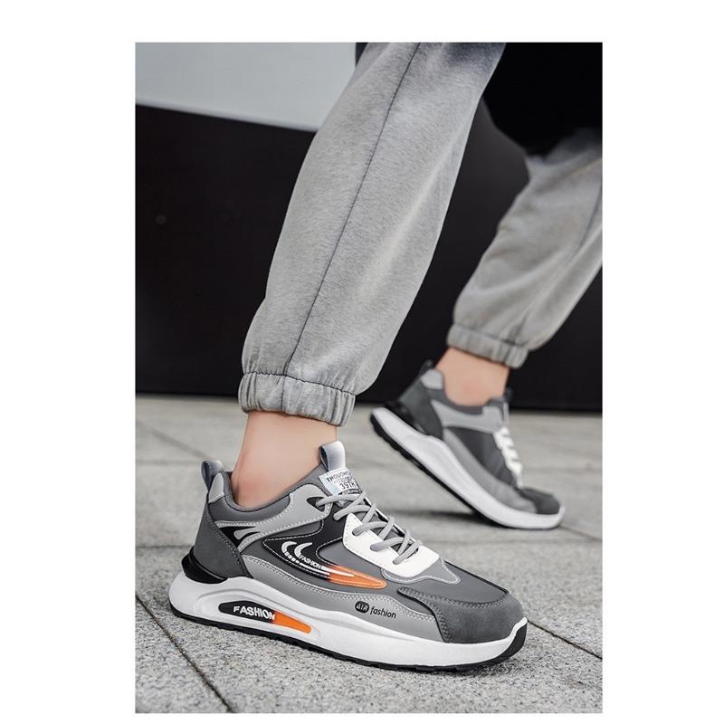 Herrenschuhe Herbst Leder Wasserdicht Sportlich Vielseitig Freizeit Papa Weichsohle Rutschfest Laufen.