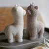 3D Alpaca Scented Candle Mold Cute Animal Resin Silicone Craft Gift Home Decor DIY Sheep Gypsum Making Soap Making Supplies