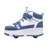 Children's runaway shoes 2025 new double-wheel skates medium and large boys' fashion casual shoes outdoor children's shoes