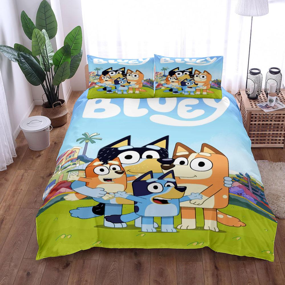 Los Perros Hermanos Duvet Cover Set King Queen Double Full Twin Single Size Bed Linen Set