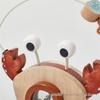 Crab Car: Wooden Bead Maze & Rattle for Baby Learning