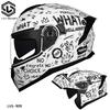 LVS new modular flip motorcycle helmet with dual lens Casco para Motos full helmet, high-quality DOT approved capacete