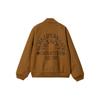 Carhartt WIP Work Varsity Bomber Jacket Single-Breasted Letter Print Long Sleeve Baseball Jacket Men jackets Yellow I032435-1NF-XX