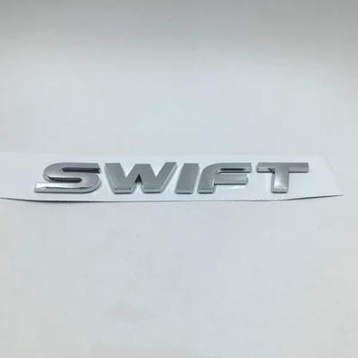1 stücke Für S/uzuki Swift Zubehör Auto Hinten Stamm Emblem Buchstaben Typenschild Aufkleber Auto Schwanz Abzeichen Aufkleber