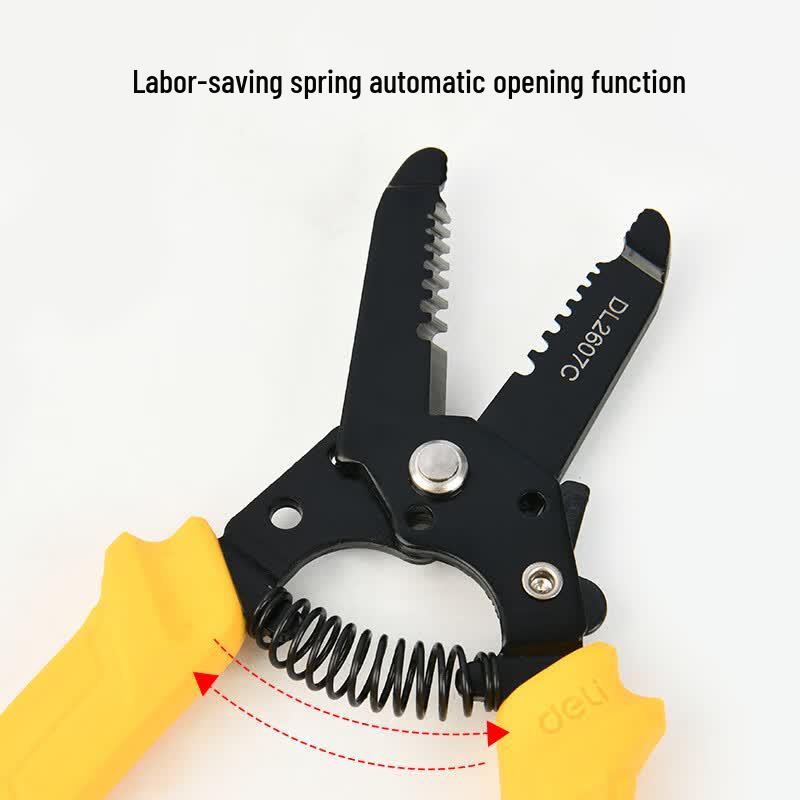 Deli 7-Gear Multi-function Wire Stripper & Cutter