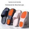 Non-Slip EVA Shower Sandals with Reinforced Strips for Bathhouses