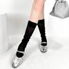 Thin Thin Long Socks Lolita Mid-tube Stocking Korean Ins Knee High Socks  Ballet