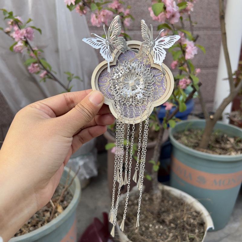 Aimant de réfrigérateur lumineux style brocart Song lumineux