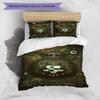 3pcs Duvet Cover Set (1*Duvet Cover + 2*Pillowcase, Without Core), Club Santos Laguna Print Bedding Set, Bedroom Decor, All‑Season, Birthday Gift