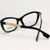 Burberry Eyeglass Frames BE2392 3001 Women's Horn-rimmed Cat-eye
