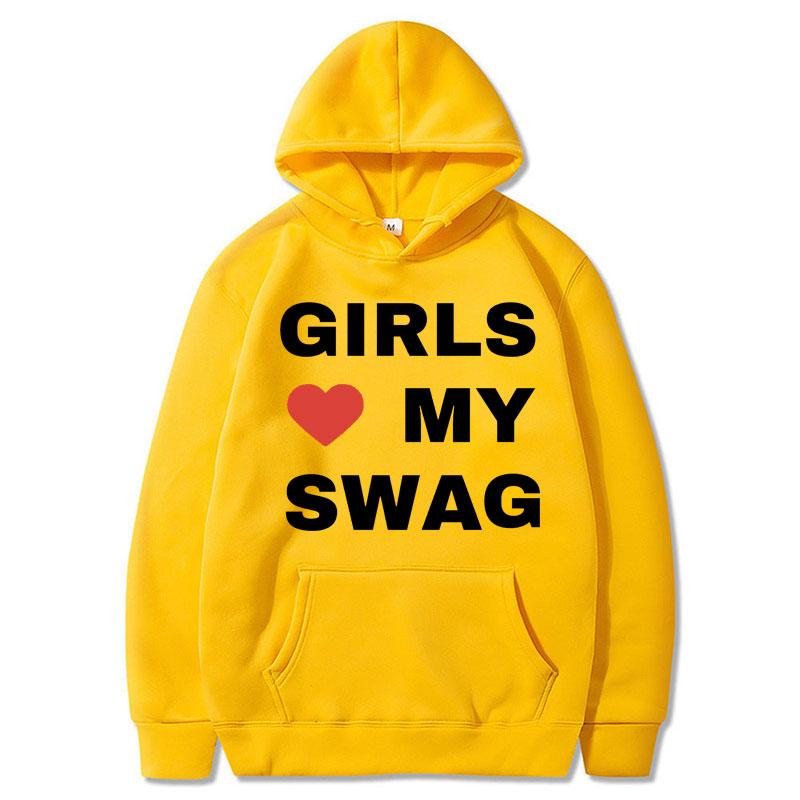Rapper Chief Keef Girls Love My Swag Hoodie Men's Fashion Popular Casual Sweatshirts Oversized Hoodies Streetwear