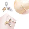 Charms for bracelet Silver 925 Bottle Car Bead Classic Jewelry For Women Diy Pendant Love Mother's Day Gift Heart bead Fashion